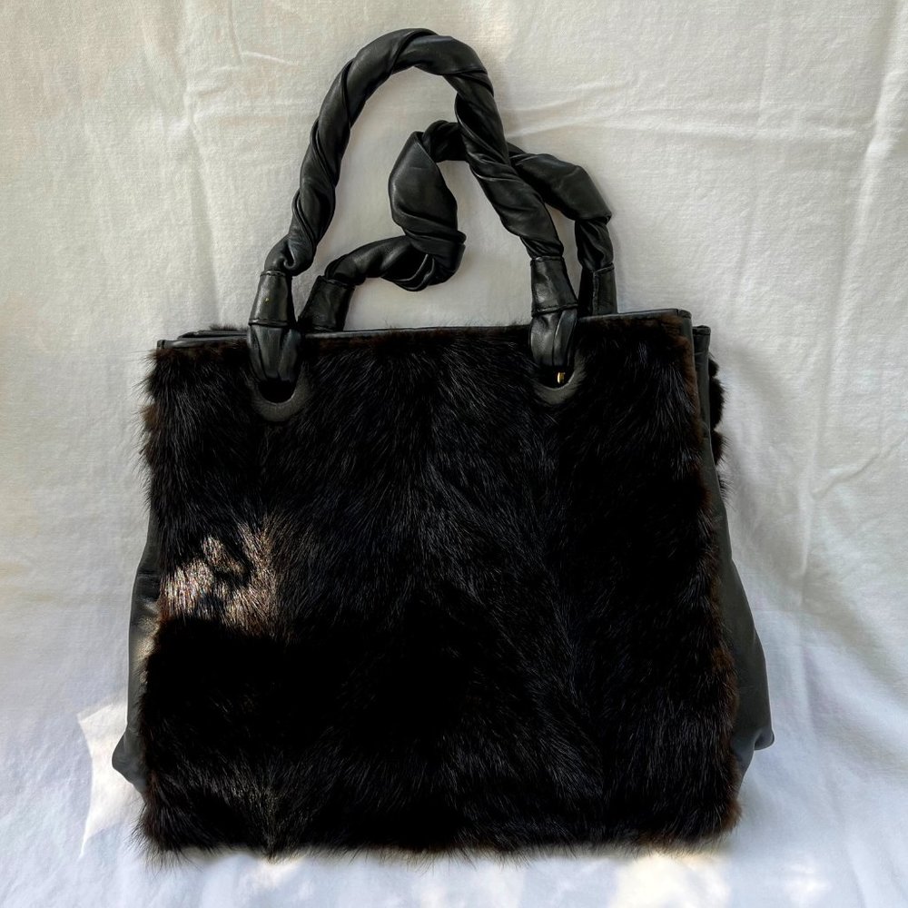 Paolo Masi Mink Fur Purse